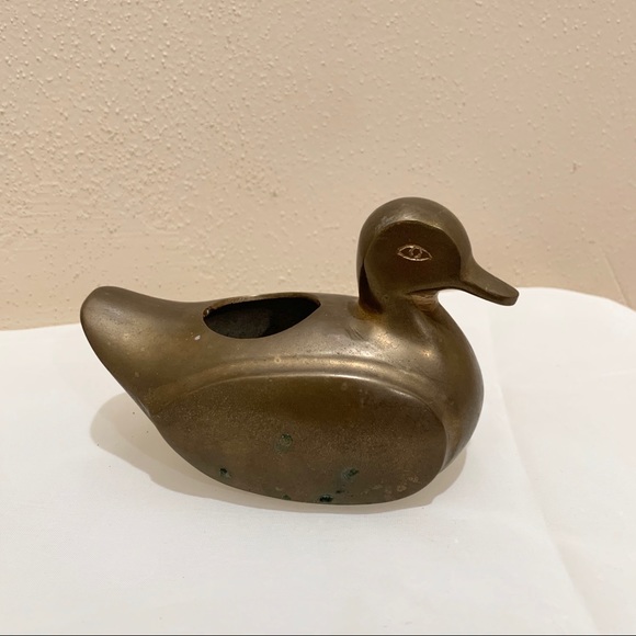 Vintage brass bird - Picture 2 of 4